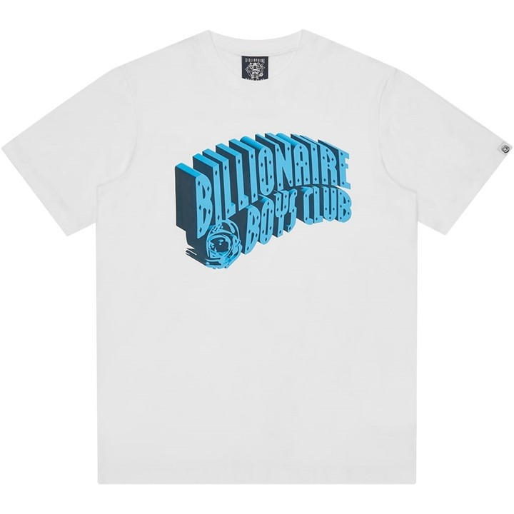 Billionaire Boys Club Men's White Bbc 3D Arch Tee Sn62