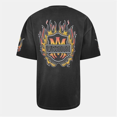 AMIRI - Men's MA Flames Oversized T-Shirt