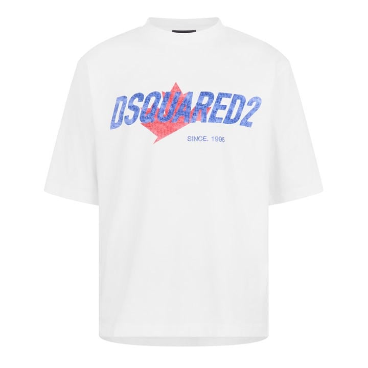 Dsquared2 Men's White Dsq 1995 Tee Sn61