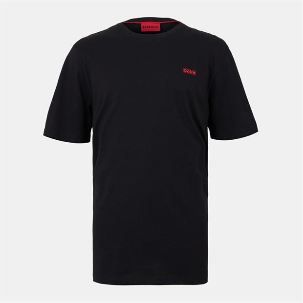 Hugo Hugo Dampato TShirt Mens Men Black 001 Flannels