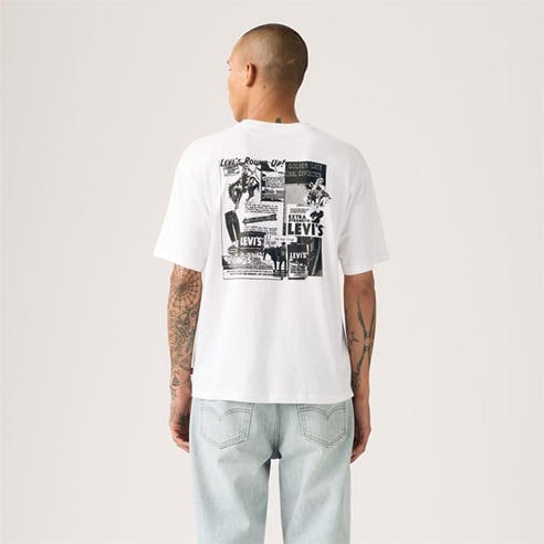 Levis - Men's Vintage Graphic Cowboy T-Shirt