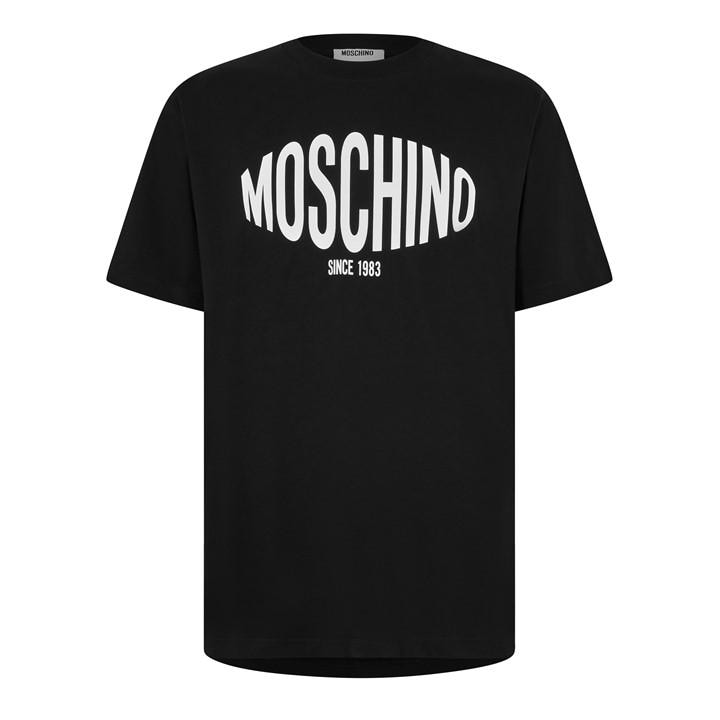 Moschino Men's Black T-Shirt