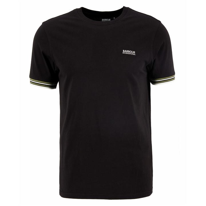 Barbour International Men's Black B.int Burnwood Tee Sn63