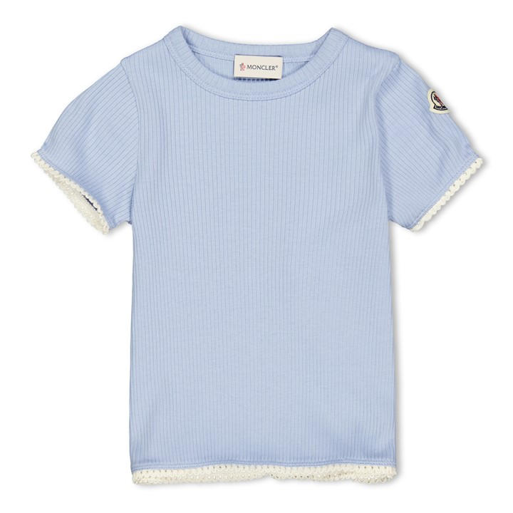 Moncler Girls Blue Kids' T-Shirt