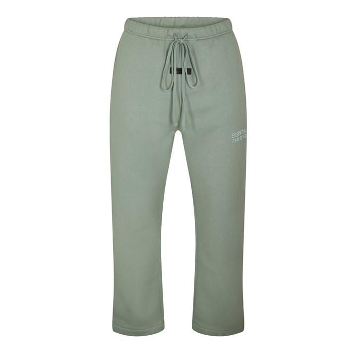 Fear Of God Essentials Men's Green Slim Fit Jogging Bottoms - S