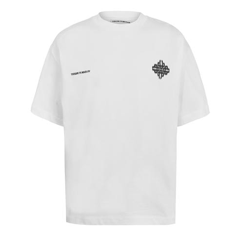 THE COUTURE CLUB - Men's Blurred Oversized Fit Oversized T-Shirt