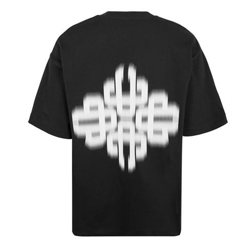 THE COUTURE CLUB - Men's Blurred Oversized Fit Oversized T-Shirt