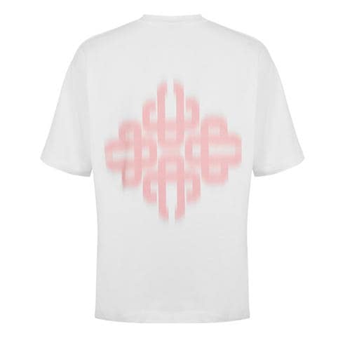 THE COUTURE CLUB - Men's Blurred Oversized Fit Oversized T-Shirt