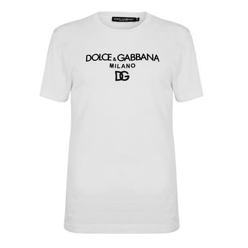 DOLCE AND GABBANA - Men's Logo Milano T-Shirt