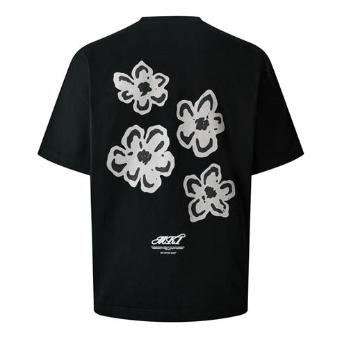 MKI MIYUKI ZOKU - Men's Hibiscus Oversized Fit T-Shirt
