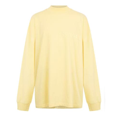FEAR OF GOD ESSENTIALS - Unisex Adults Ls Tee Oversized Fit T-Shirt