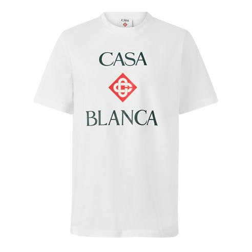CASABLANCA - Casa Front Logo Tee Sn64