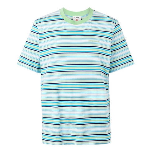 CASABLANCA - Casa Stripe Tee Sn63