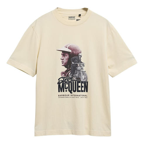 Barbour International - Men's Steve McQueen Rainey Graphic Cotton T-Shirt