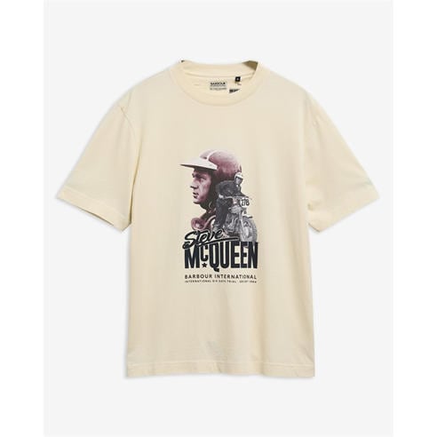 Barbour International - Men's Steve McQueen Rainey Graphic Cotton T-Shirt
