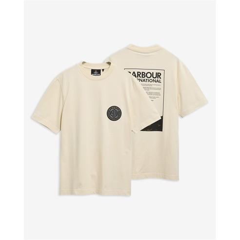 Barbour International - Men's 90th Anniversary Cotton Short-Sleeve T-Shirt