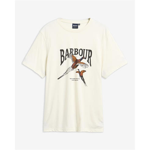 Barbour - Men's Pheasant Cotton Short-Sleeve Crew-Neck Relaxed-Fit T-Shirt