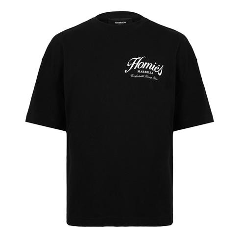 HOMIES MARBELLA - HOMIES ESSENTIALS T-SHIRT BLACK