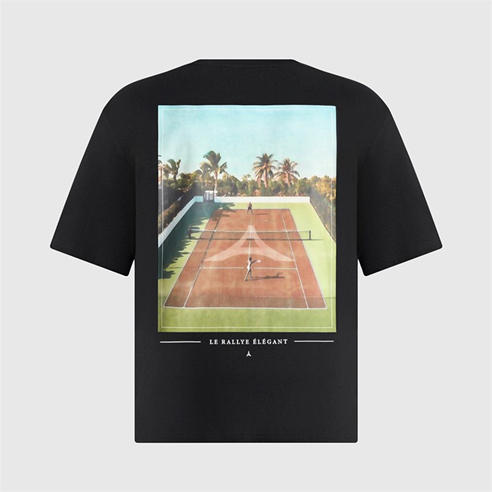 MANIERE DE VOIR - Mens Aaron Club Saint-Tropez Cotton T-Shirt