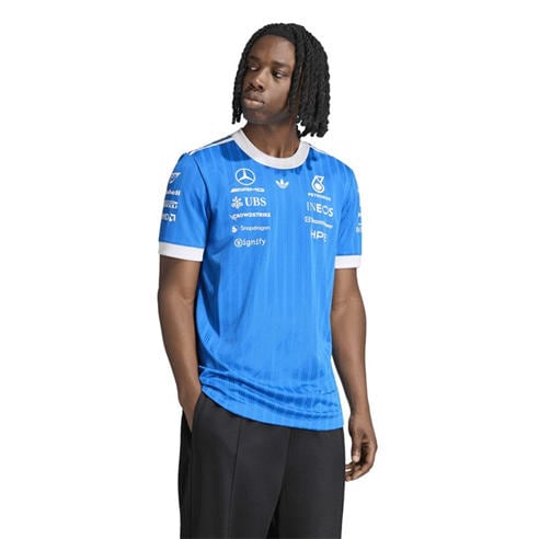 ADIDAS ORIGINALS - x Mercedes AMG Petronas Formula 1 Team Blue Wonder Driver Jersey
