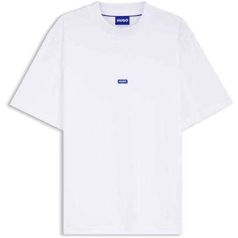 Hugo - Mens HUGO BLUE Short Sleeve T-Shirt with Logo Detail (Nieros)