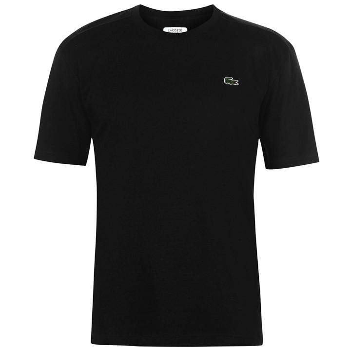 Lacoste Men's Black Logo T Shirt Medium