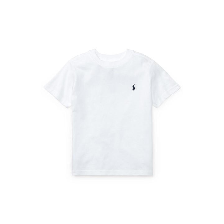 Polo Ralph Lauren Boys White ' Regular Fit Short Sleeve T-Shirt - 11 - 12 Years