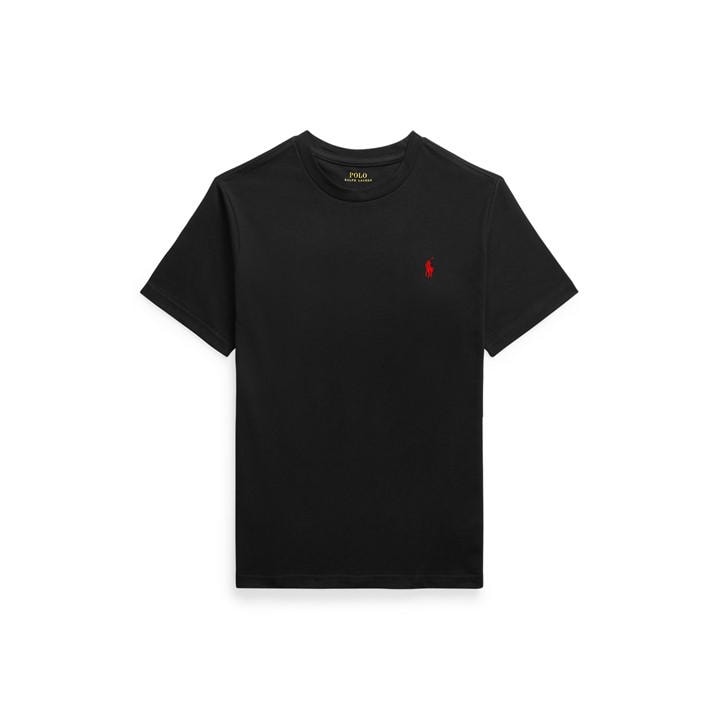 Polo Ralph Lauren Boys Black ' Regular Fit Short Sleeve T-Shirt - 15 - 16 Years