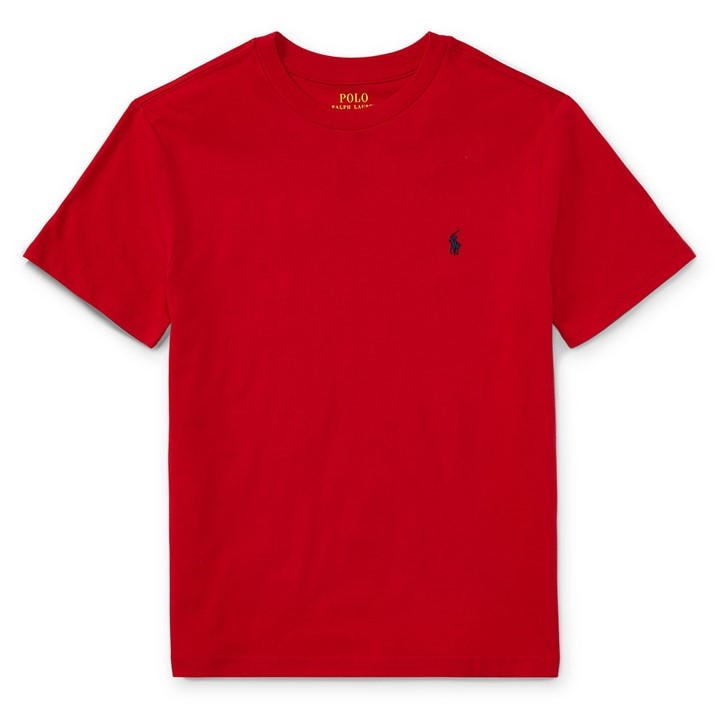 Polo Ralph Lauren Boys Red ' Regular Fit Short Sleeve T-Shirt