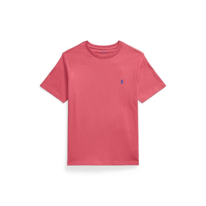 Polo Ralph Lauren Boys Red ' Regular Fit Short Sleeve T-Shirt - 9 - 10 Years