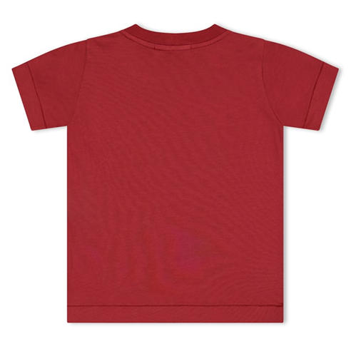 STONE ISLAND - Boys' Plain Cotton Badge Logo T-Shirt