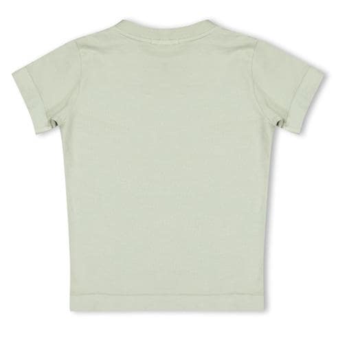 STONE ISLAND - Boys' Plain Cotton Badge Logo T-Shirt