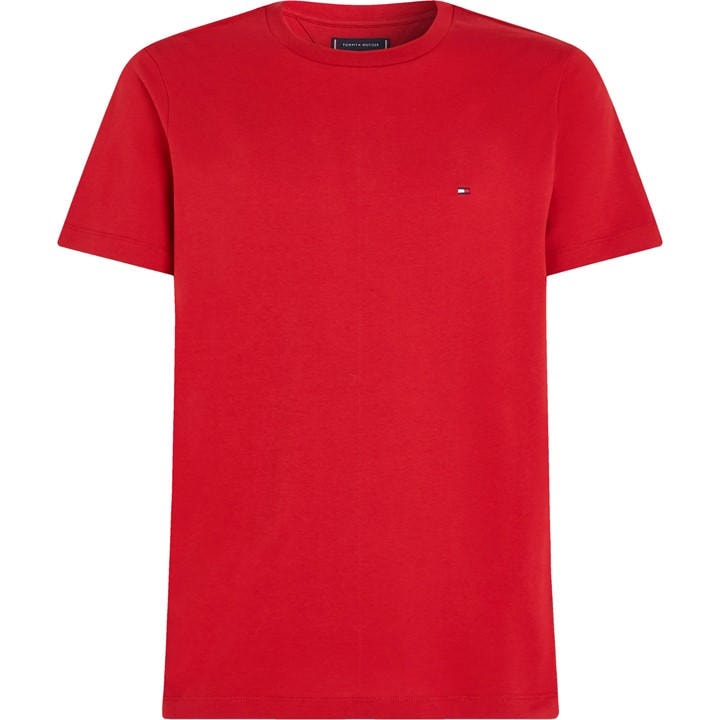 Tommy Hilfiger Men's Red Short-Sleeved T-Shirt
