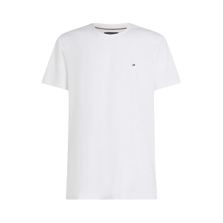 Tommy Hilfiger Men's White Short-Sleeved T-Shirt