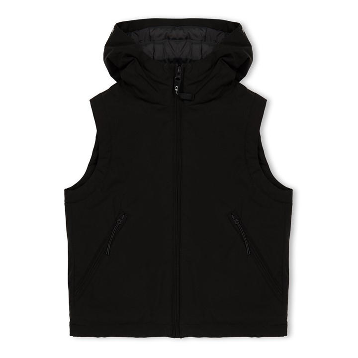 Cp Company Boys Black Cp Padded Gilet Jn62