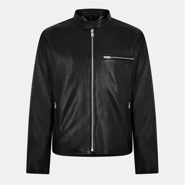 Belstaff Men's Black Track Racer Sn54 Large