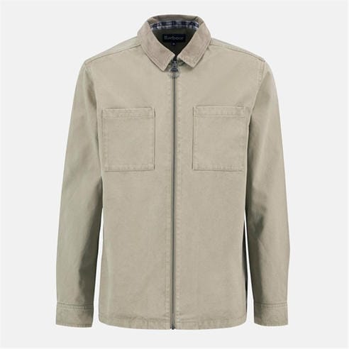 Barbour - Men's Lenker Long Sleeve Stand Collar 4 Pocket Overshirt