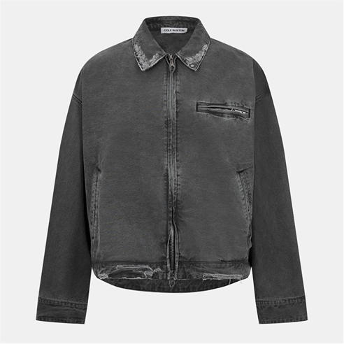 COLE BUXTON - Men's Inter Work Leather Jacket