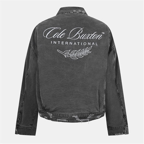 COLE BUXTON - Men's Inter Work Leather Jacket
