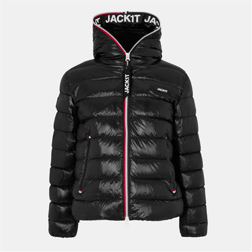 JACK1T - Men's Hooded Insulated Medium Puffer Jacket