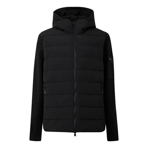 Barbour International - Men's Stanley Hooded Quilted Hybrid Jacket