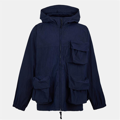 Snow Peak - Men's Indigo Cotton Lightweight Parka