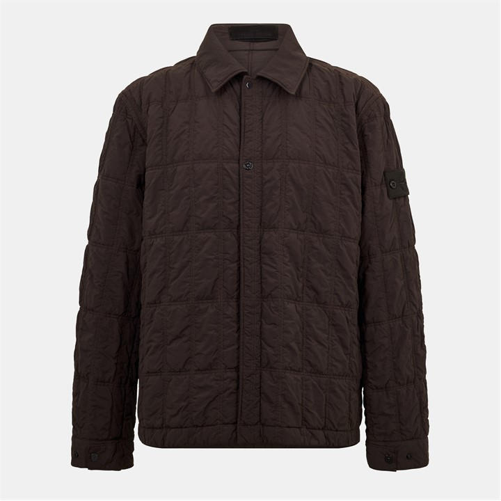 STONE ISLAND GHOST Men’s Coach Jacket – Brown STONE ISLAND GHOST Men’s Coach Jacket – Brown