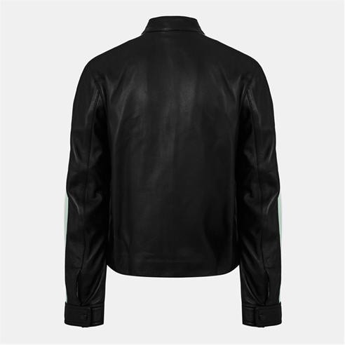 CASABLANCA - Women's Casa Racer Leather Jacket