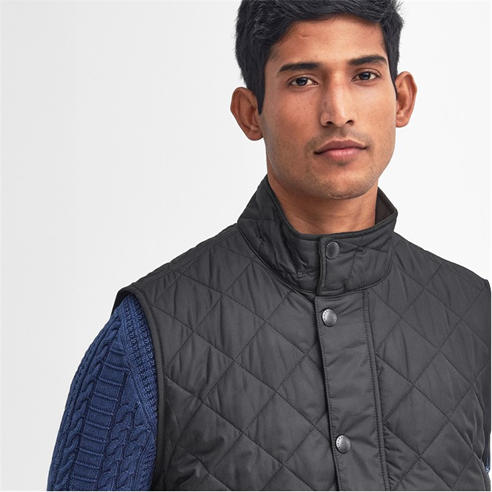 Barbour - Men's Lowerdale Diamond-Quilted Gilet