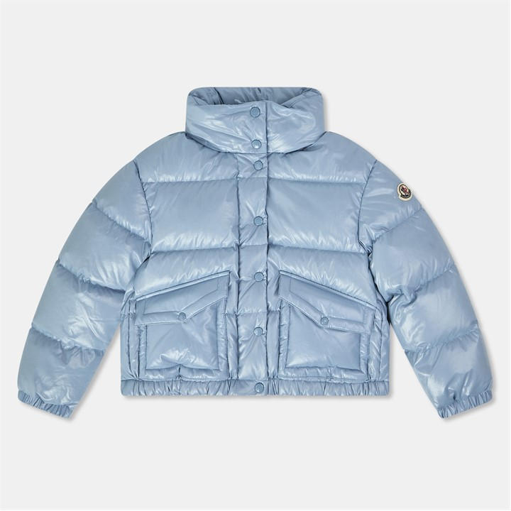 Moncler Girls Blue Puivert Jkt Jn54 Size 13