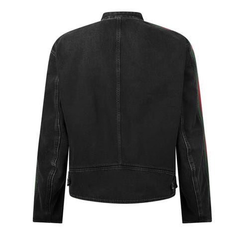 GUCCI - Gucci Web Denim Bike Sn63