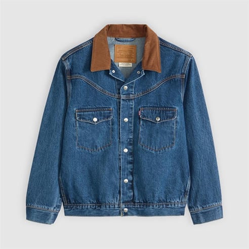Levis - Men's Western Shorthorn Denim Jacket