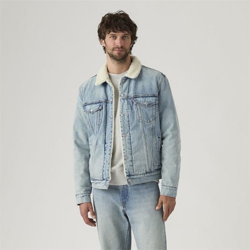 Levis - Men's Type 3 Sherpa Denim Jacket