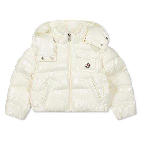 MONCLER - Kids' Andro Duck Down Detachable Hood Short Puffer Jacket